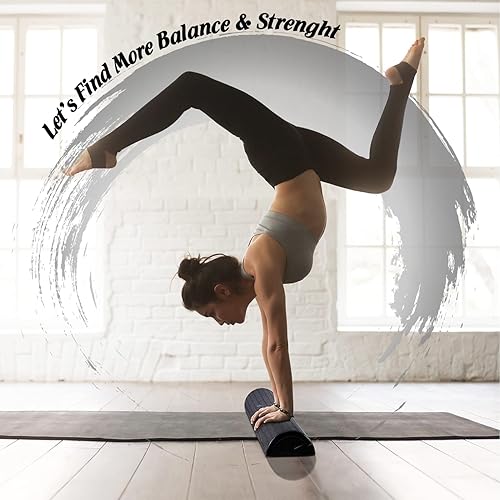 Miniatura 6 de Yes4All High-Density EPP Half Round Back Roller Foam, Exercise Foam Roller for Yoga, Pilates & Stretching - 12, 18, 24, 36 inch