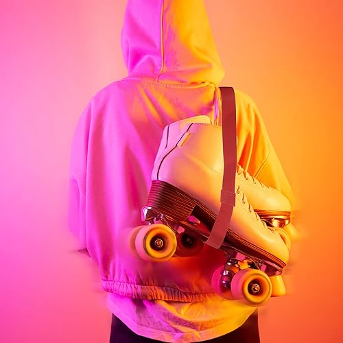 Miniatura 7 de PATIKIL Correa de patinaje de 49.6 in x 1.5 in, paquete de 2 correas ajustables para botas de esquí, patines de ruedas, botas de snowboard,