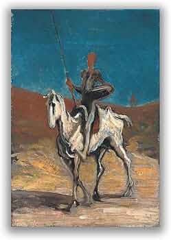 Amazon.co.jp: オノレ・ドーミエのドン・キホーテ-有名なウォール