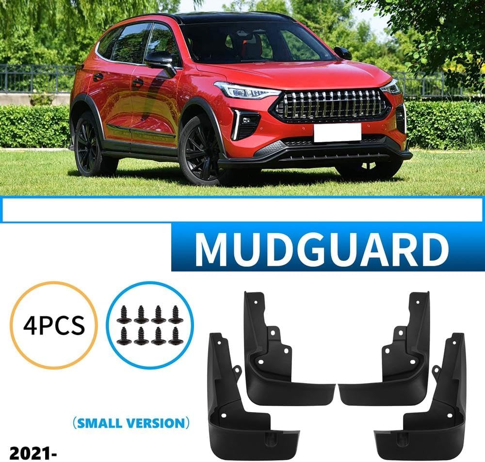 Car Splash Proof For Haval For Jolion Pro For Chitu 2021-2025 Front Rear Splash-proof Mudguard Wheels Mud Flap Guards Anti-mud