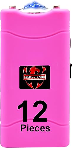 Pistola paralizante de servicio pesado estupendo al por mayor para la autodefensa con linterna LED brillante, batería recargable, fundas de nylon