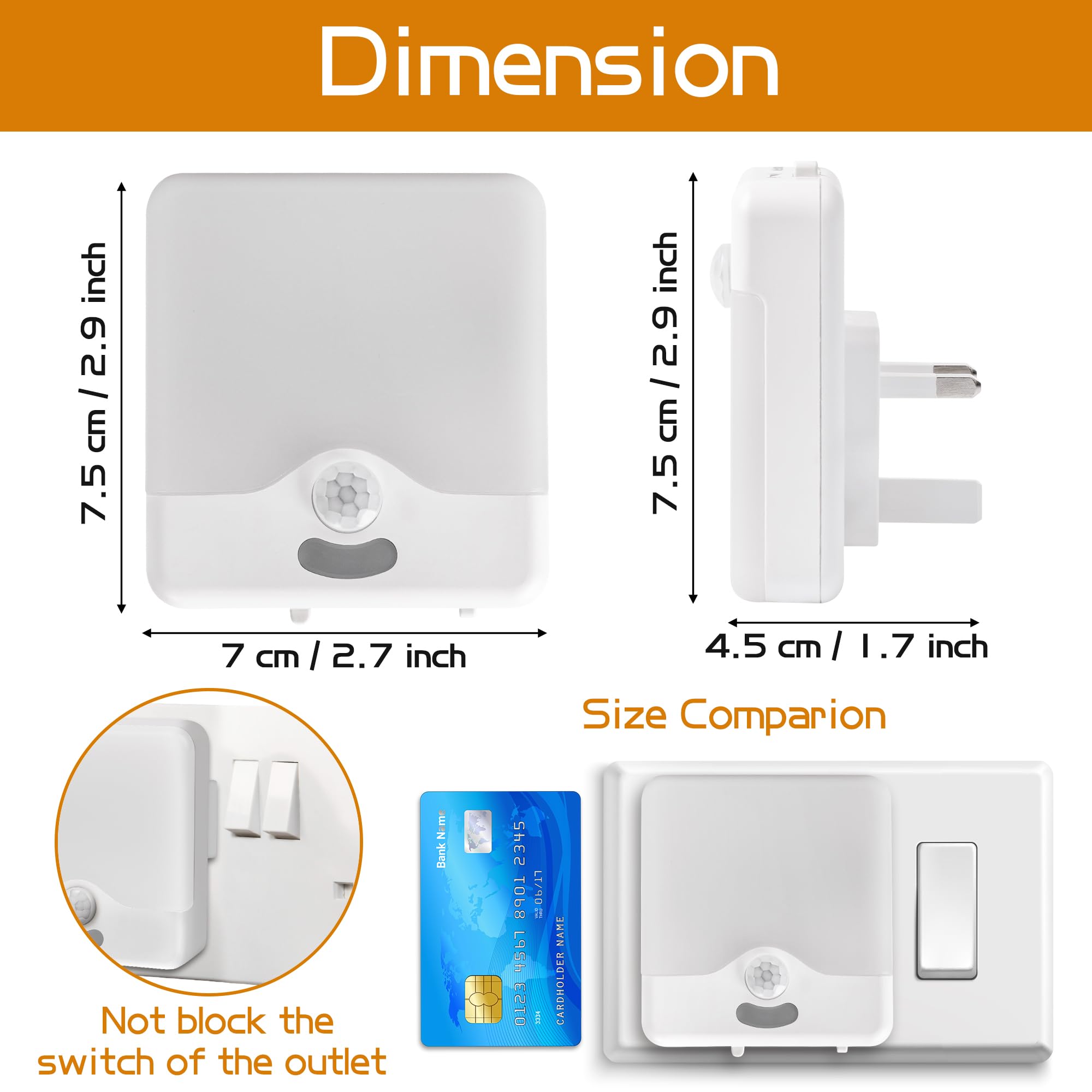 Wood Homing Motion Sensor Night Light - Image 2