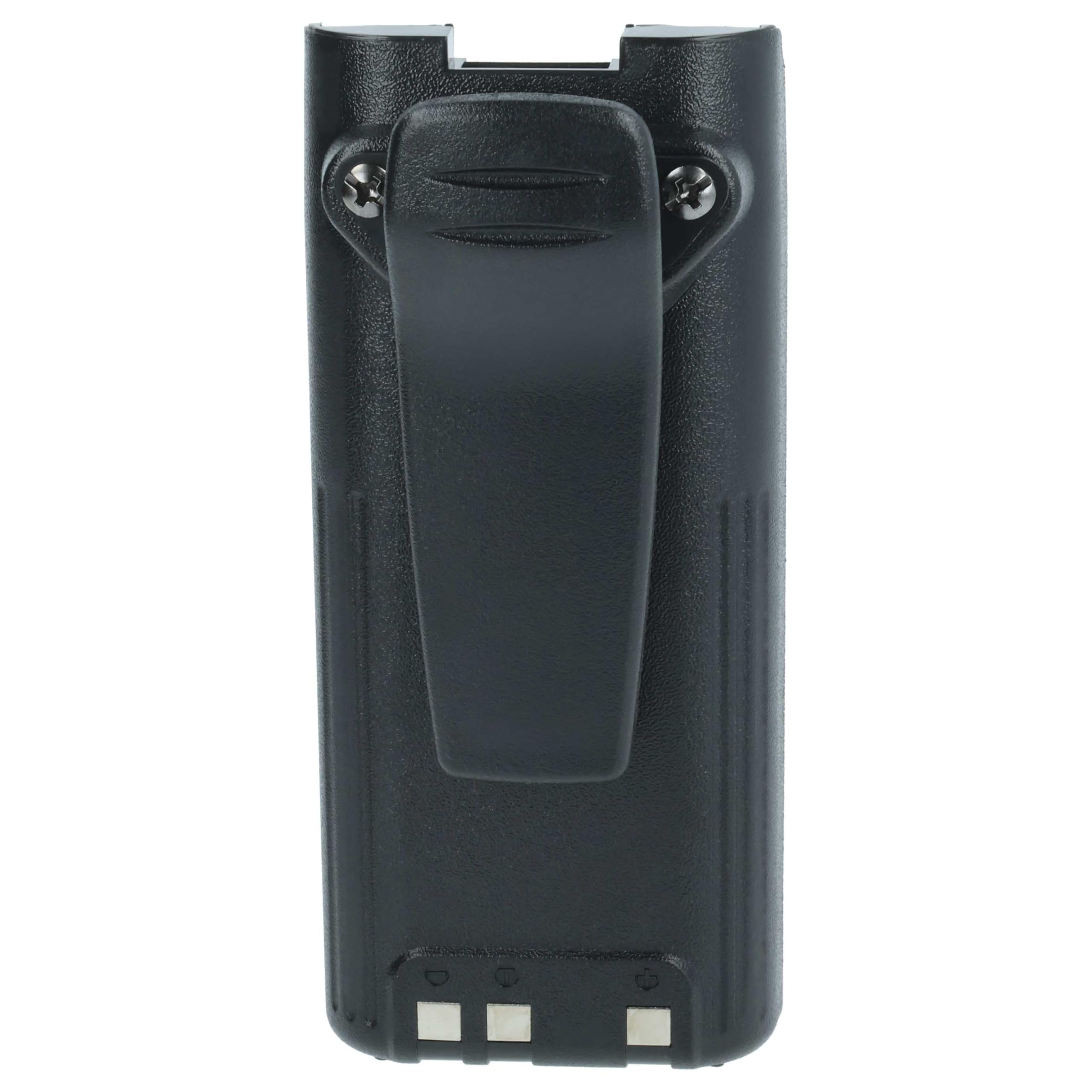 vhbw batteria compatibile con Icom IC-T3H, IC-F4GT, IC-V81, IC-V82, IC-U82, IC-V8 radio (2000mAh, 7,2V, NiMH)