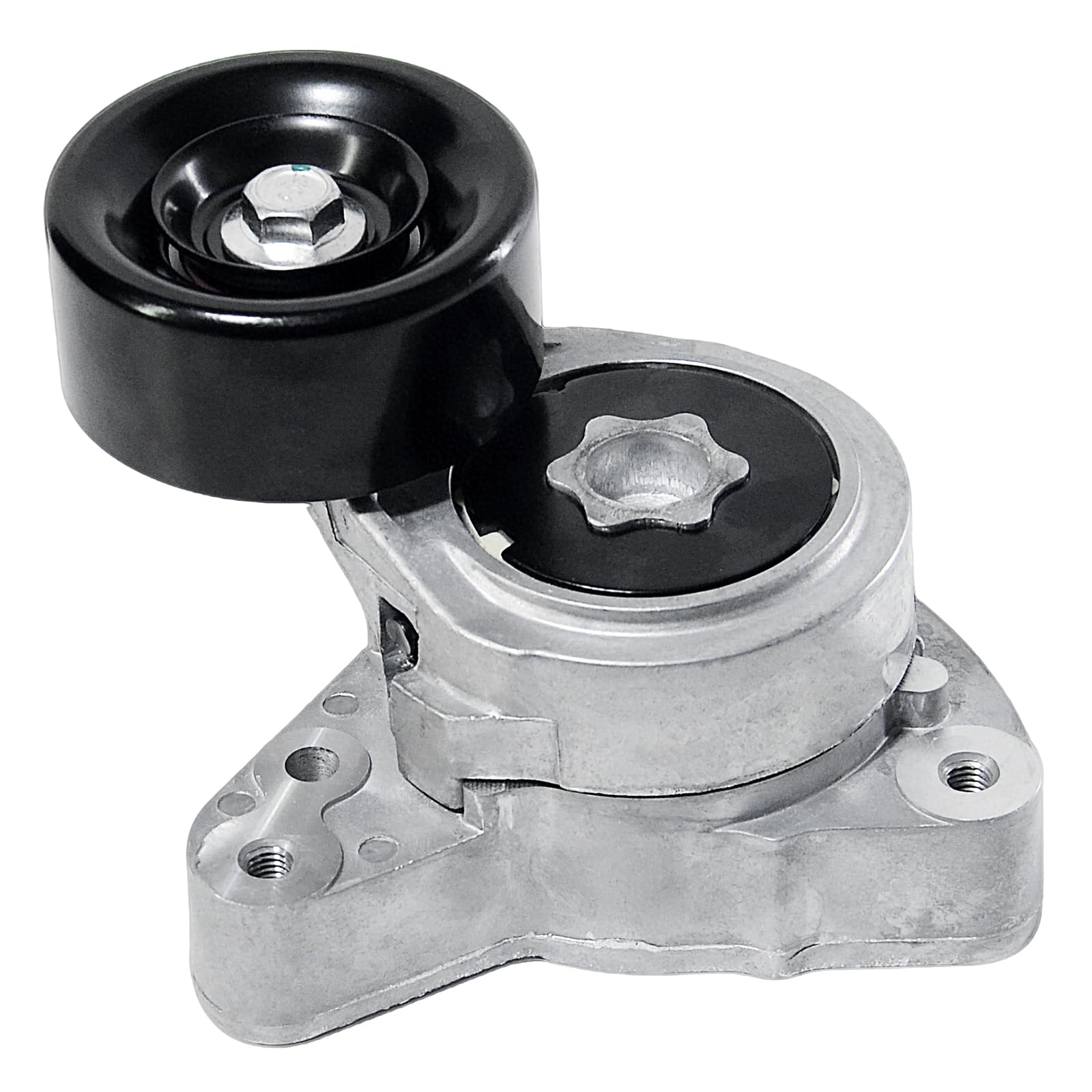 Drive Belt Tensioner w/Pulley Fits Honda Accord 2003-2007, Civic 2006-2015, CR-V 2002-2014, Element 2003-2011, Acura TSX/CSX/RDX/ILX, Replaces 31170-RAA-A01 38278