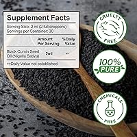 Vista 7 de Aceite de semilla negra orgánico prensado en frío 2% timoquinona, aceite de semilla negra natural, 100% aceite turco de nigella sativa súper