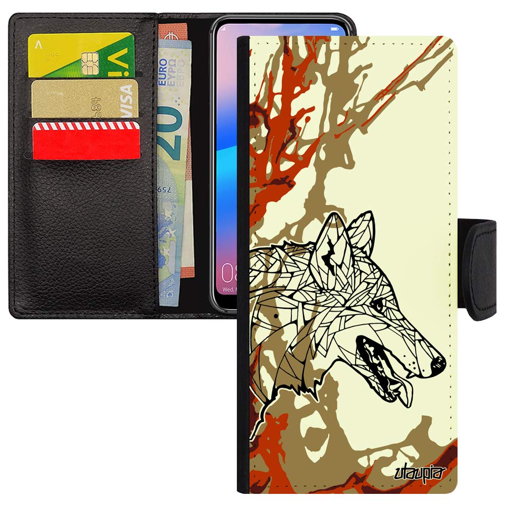 Coque Note 20 Ultra Loup ethnique antichoc et durable