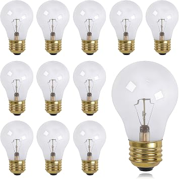 12-Pack 40W Heat Lamp Bulb for Food, Compatible with Hatco 02.30.265