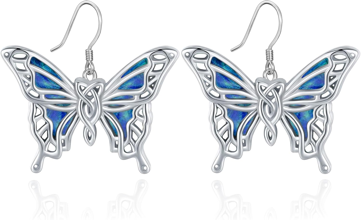 Sterling Phoenix & Duck Dangle Earrings - Unique Animal Earrings for Women for Christmas or Birthday