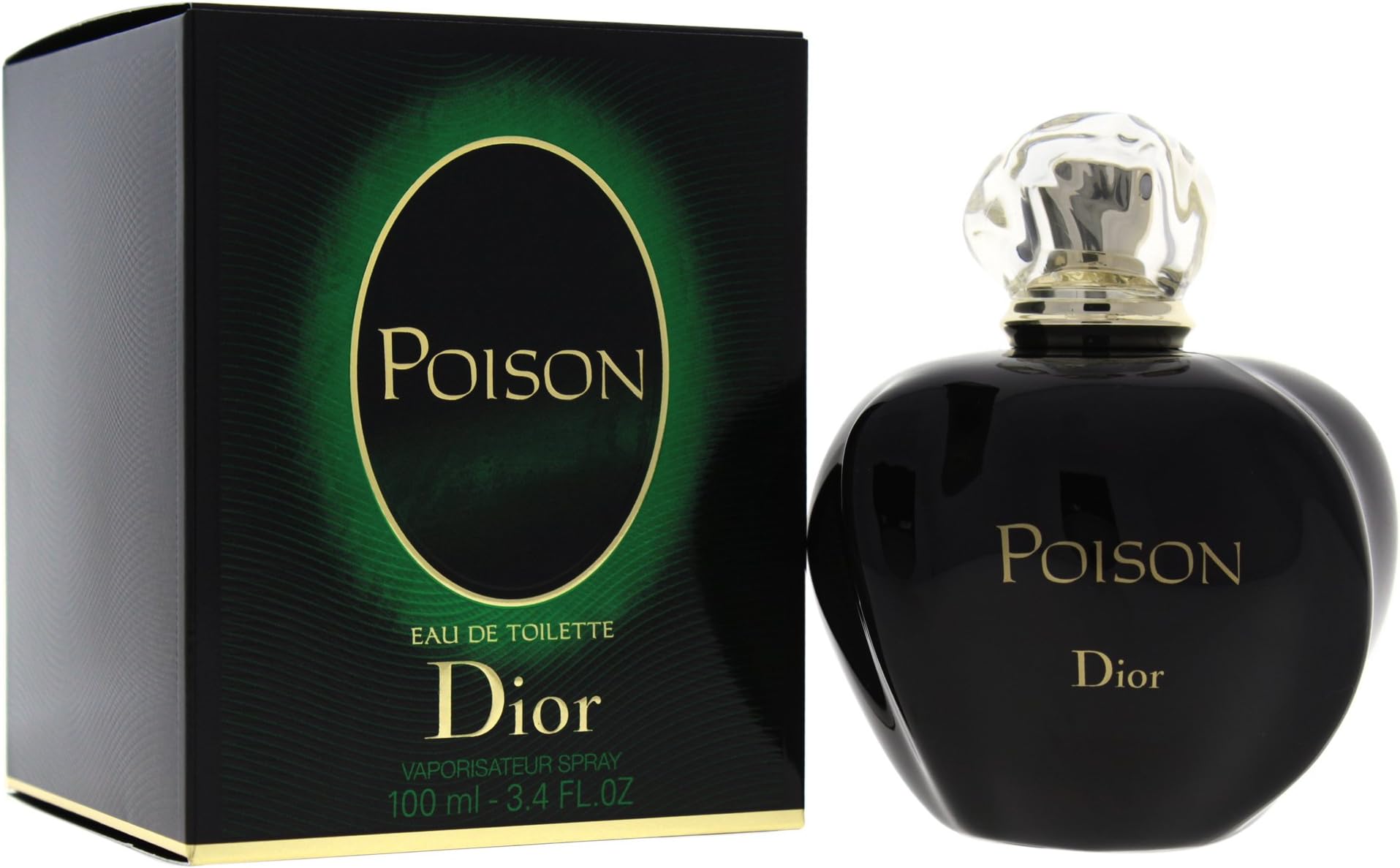 Amazon.com : Christian Dior Poison Eau De Toilette Spray for Women, 3.4 ...