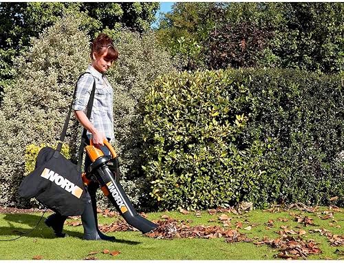 WORX Souffleur Aspirateur Broyeur 3000W WG505E 3-en-1 - 12