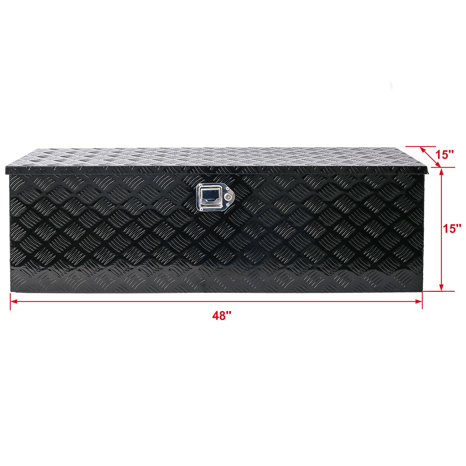 Snapklik.com : 48 Inch Truck Tool Box, Waterproof HeavyDuty Aluminum ...