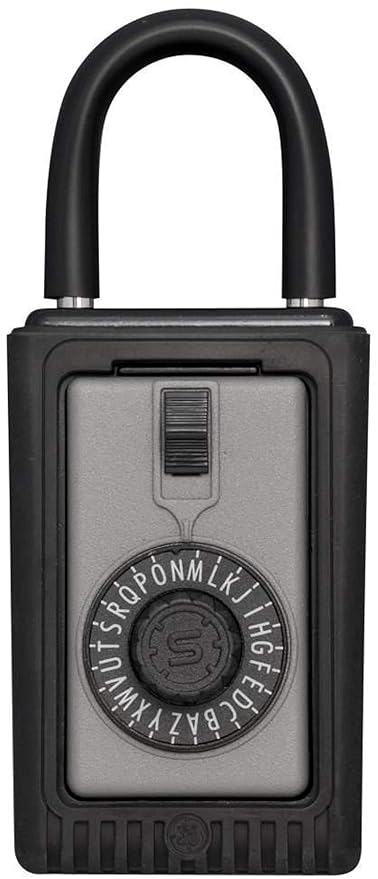 Kidde AccessPoint 001012 KeySafe Original 3-Key Portable, Spin Dial, Titanium Gray