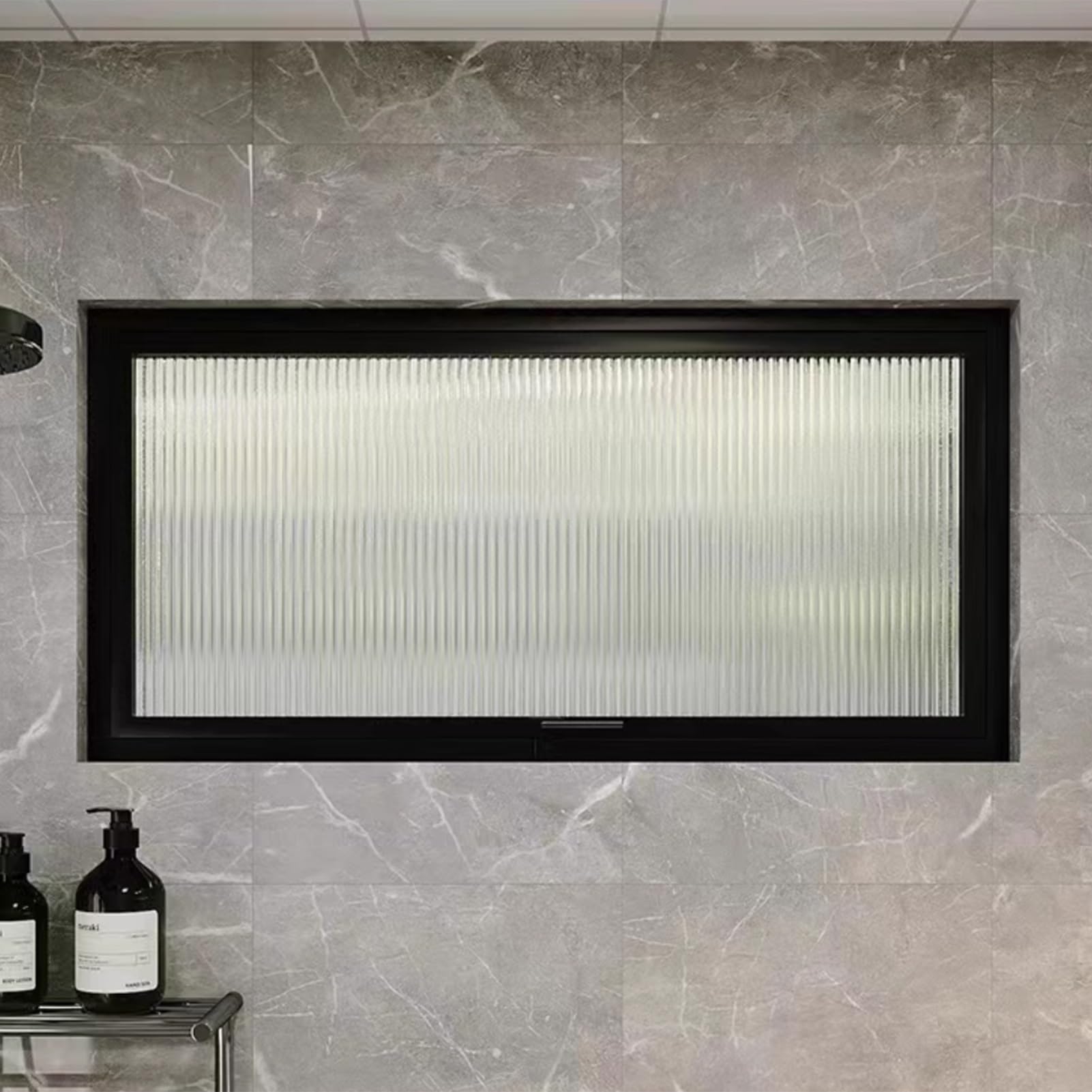 Ventanas de rotación de 360° de montaje empotrado, ventana rectangular abatible de ventilación para sótano, cobertizos, cabañas, casas pequeñas