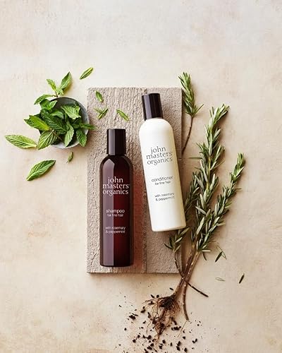 Miniatura 2 de Champú para cabello fino con romero y menta, 16 onzas líquidas