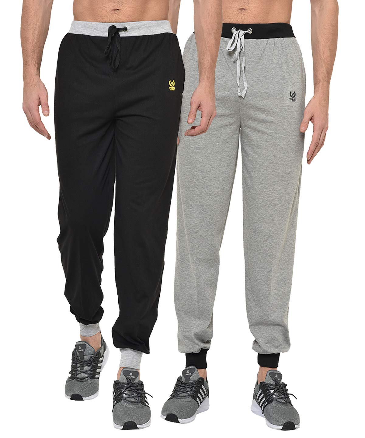 Men's Regular Fit Trackpants (Pack of 2)
