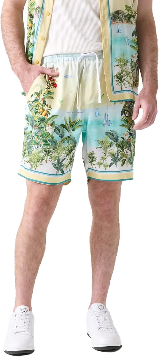 Guess Eco Sunset Riviera Charm Shorts para hombre
