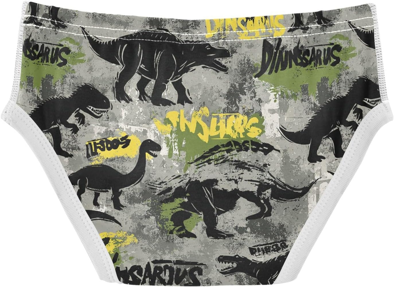visesunny Boys Training Underwear Dinosaur Silhouettes Breathe Cotton Potty Briefs Size 2T-8Y-8Y for Toddler 2T-8Y
