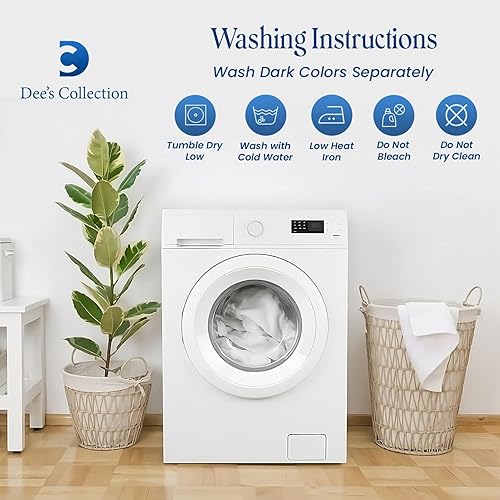 Miniatura 7 de Dees Collection Juego de funda de edredón de 800 hilos de algodón egipcio color verde azulado ultra suave y transpirable 3 piezas con cierre de