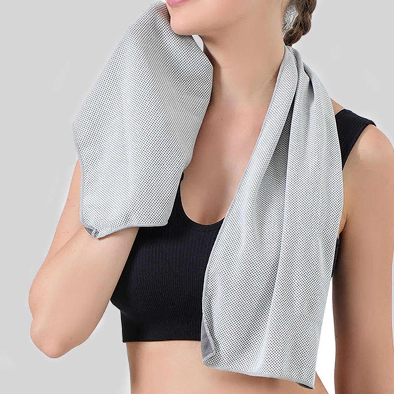 Serviettes Rafraîchissantes Pour Temps Chaud - Serviette De Sport, Plage, Yoga Et Gym Avec Étui - Idéal Pour Rester Au Frais