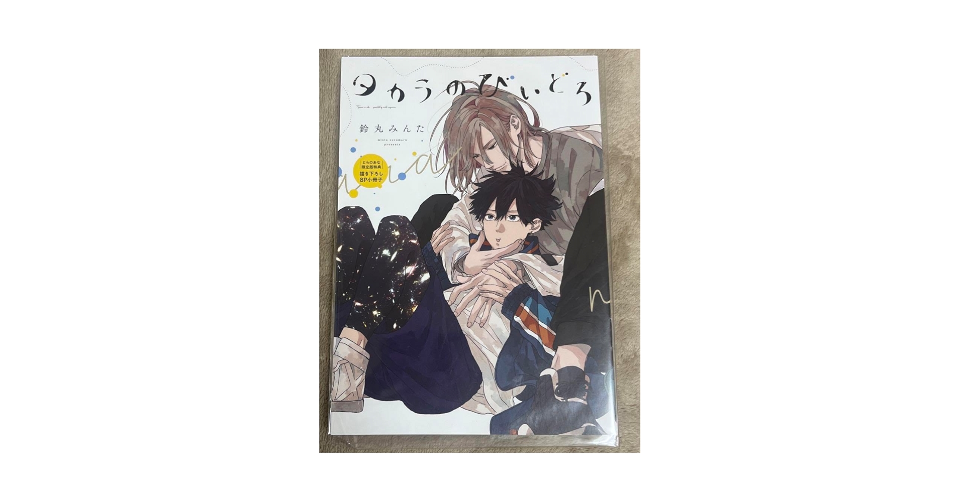 鈴丸みんた タカラのびいどろ 特典多数 小冊子 リーフレット ペーパー 鈴丸みんた『タカラのびいどろ』全サ ペーパー【BLグッズ】 | K