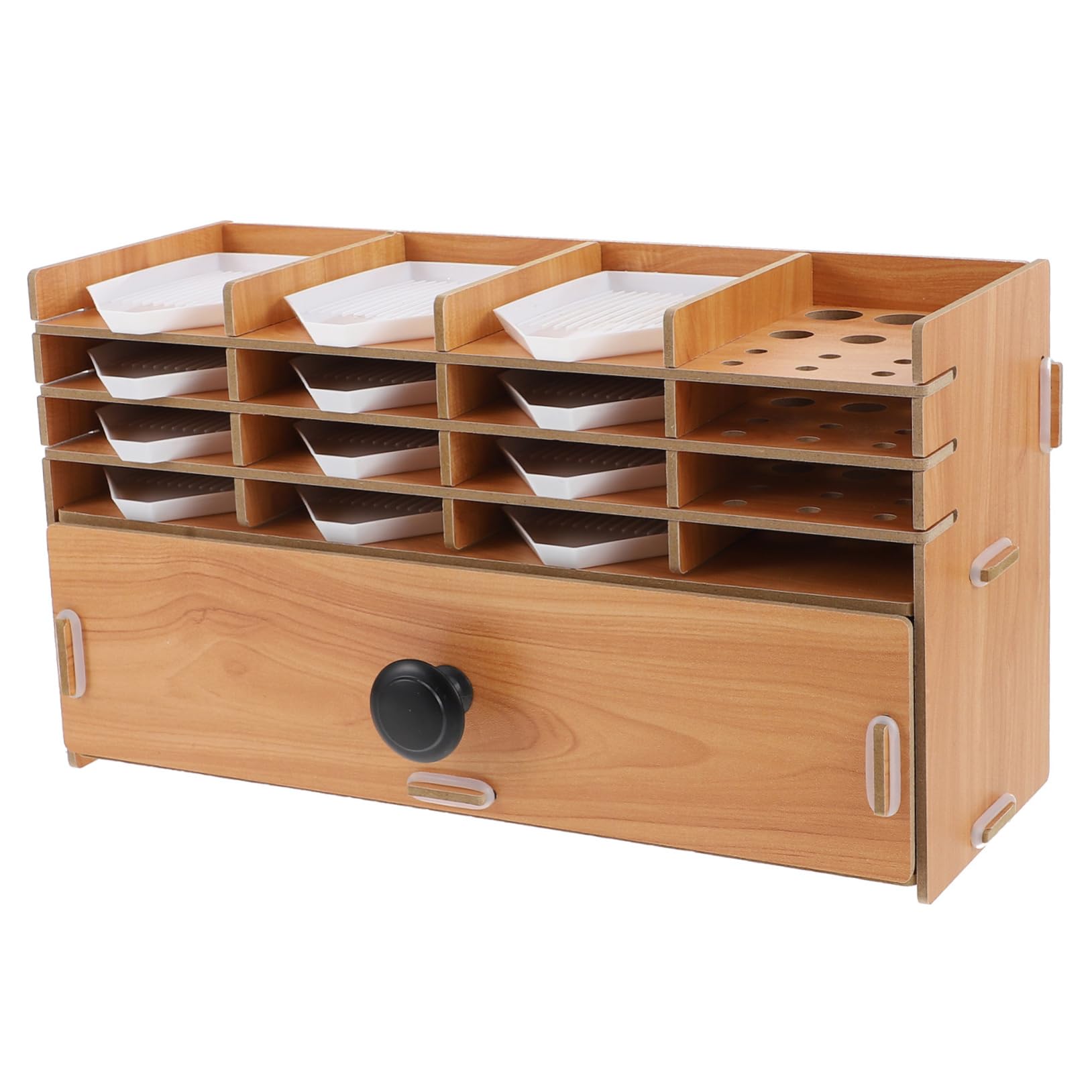 Organisateur dessin diamant transparent pour atelier de loisirs créatifs