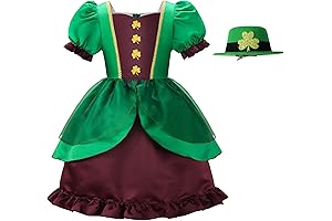 Sparkle Like a Lucky Charm: ReliBeauty Leprechaun Costume for Girls St. Patrick's Day Shenanigans