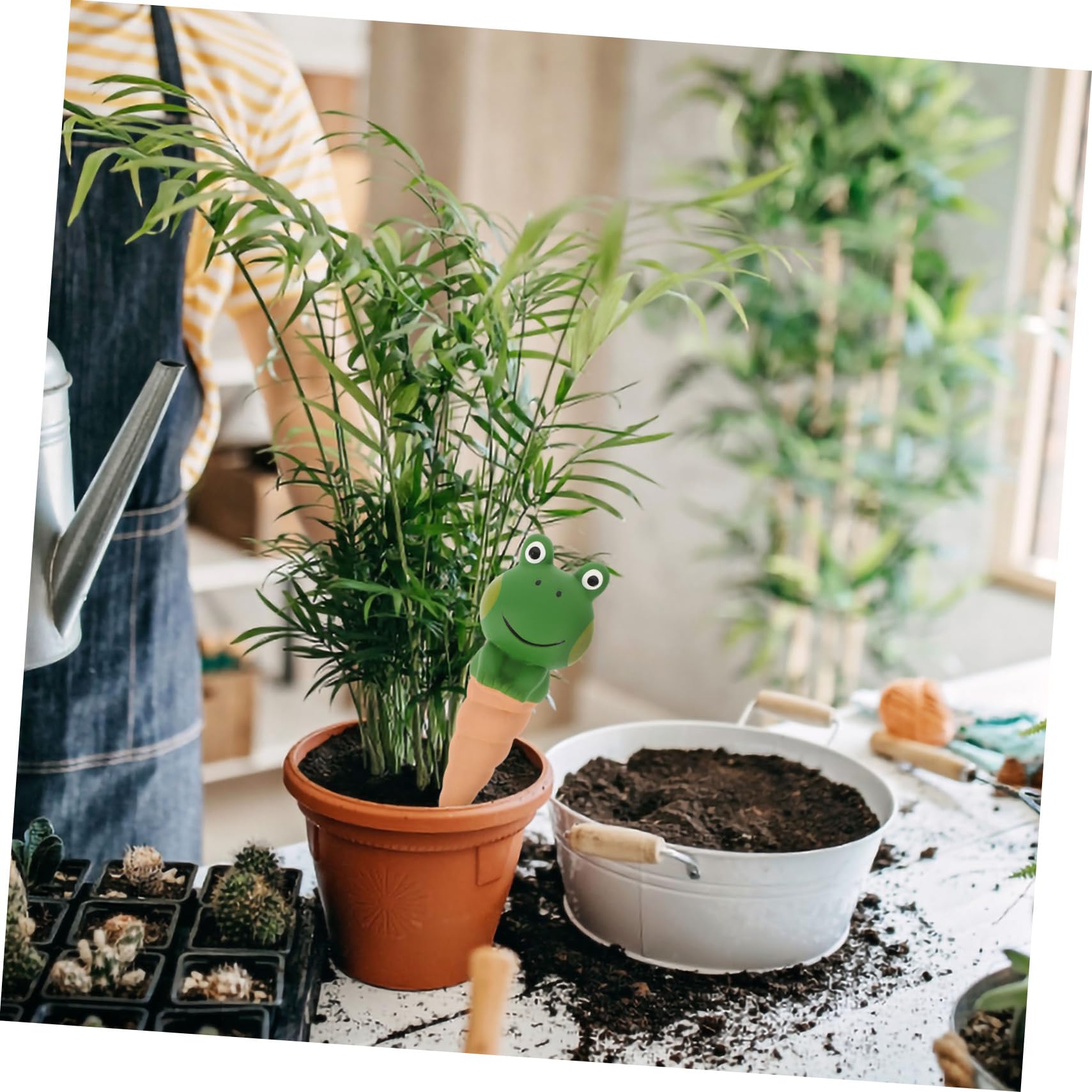 UKCOCO Globes D'arrosage Automatiques pour Plantes, Lot de 4 en Céramique