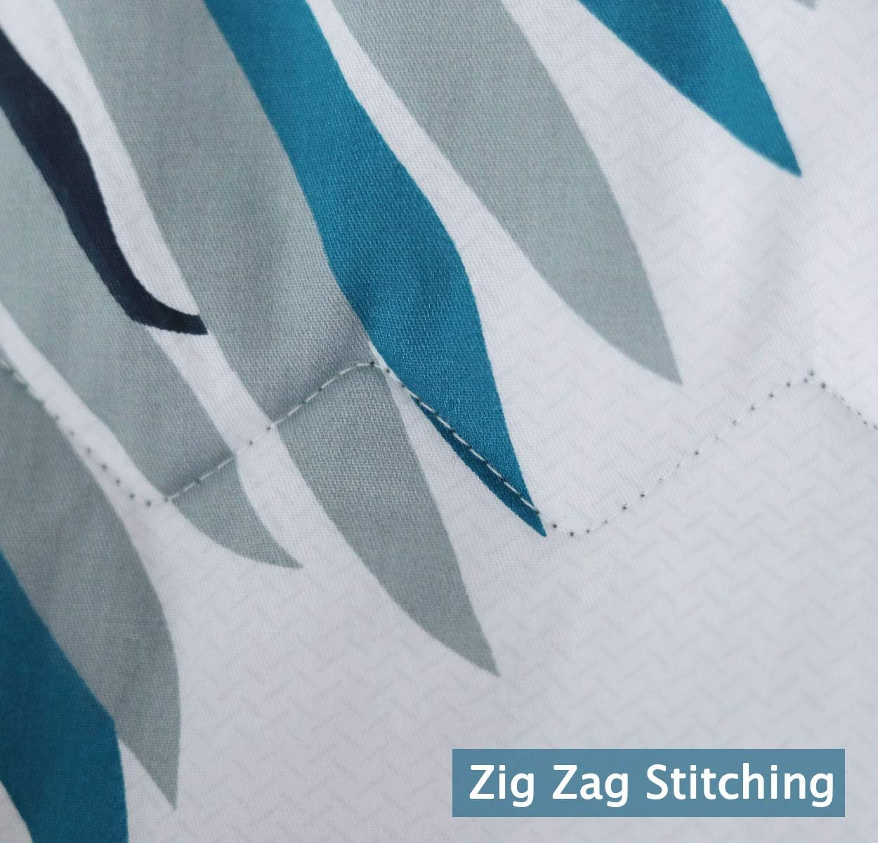 Top Rated SLEEPBELLA King Size Comforter Set White Leaf Floral Pattern & Teal Reversible Design 600 Thread Count Cotton Fabric, Ultra Soft Microfiber Inner Fill 3Pcs Bedding Set Exclusive Discount 60% Price SLEEPBELLA King Size Comforter Set White Leaf Floral Pattern & Teal Reversible Design 600 Thread Count Cotton Fabric, Ultra Soft Microfiber Inner Fill 3Pcs Bedding Set