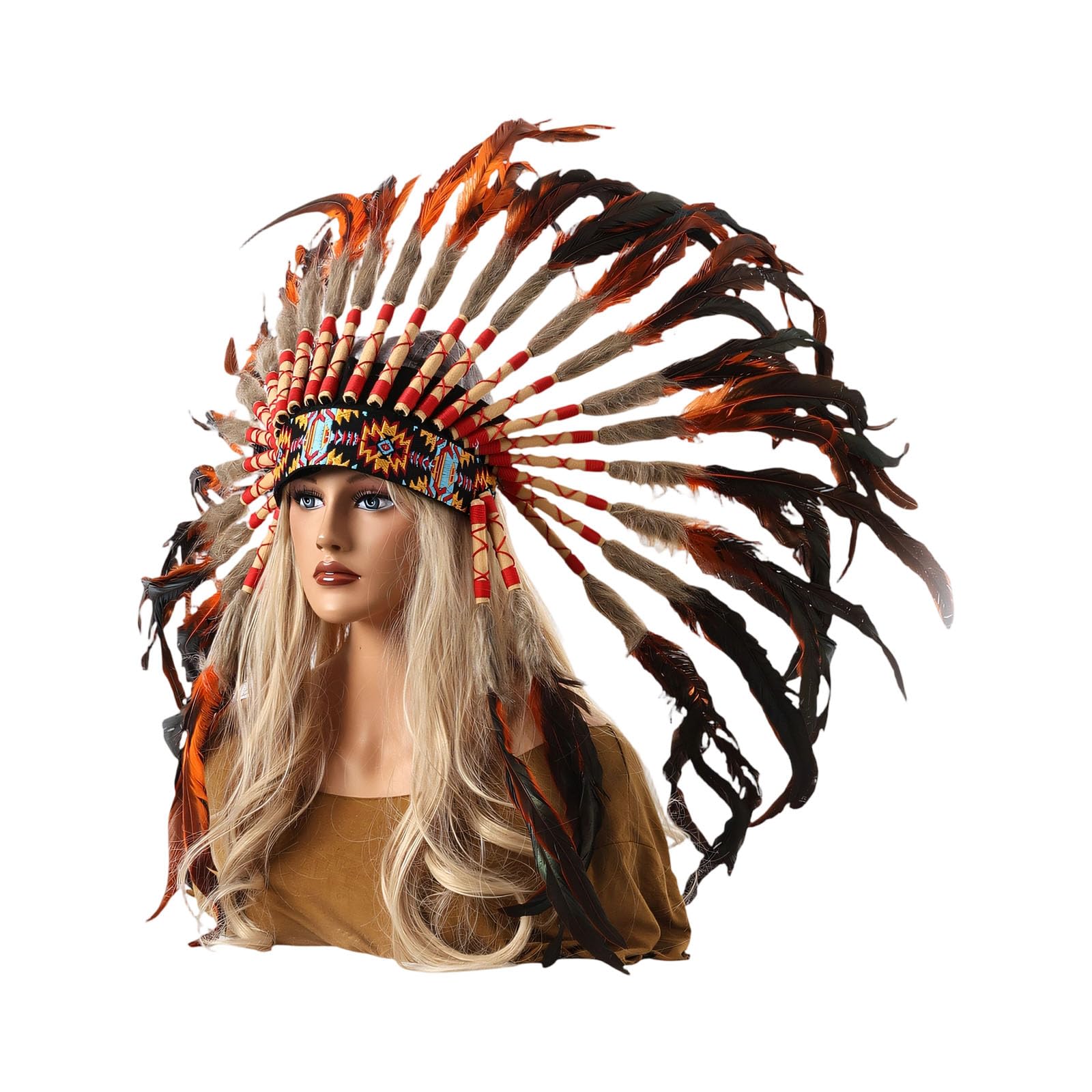 Fascia per capelli per palcoscenico, comoda fascia per capelli per celebrazioni ed eventi di danza, festival, copricapo