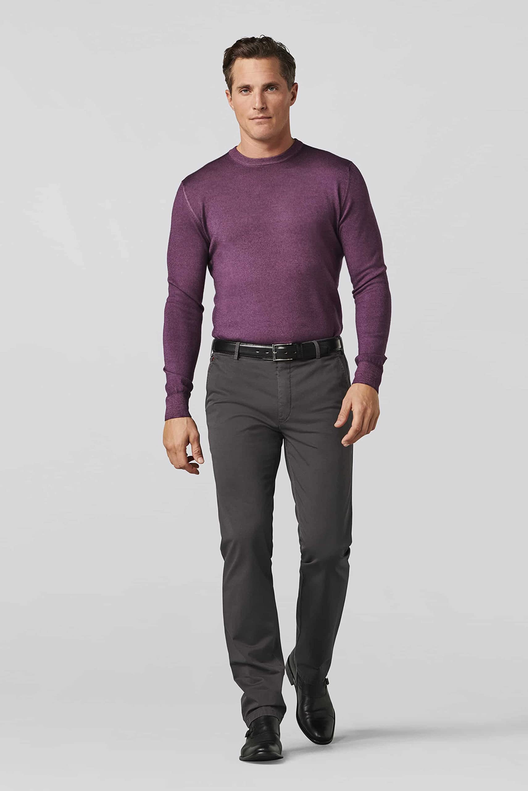 MEYER Pantalones de los Hombres Oslo - Algodón - 9-316 - Flex Chino