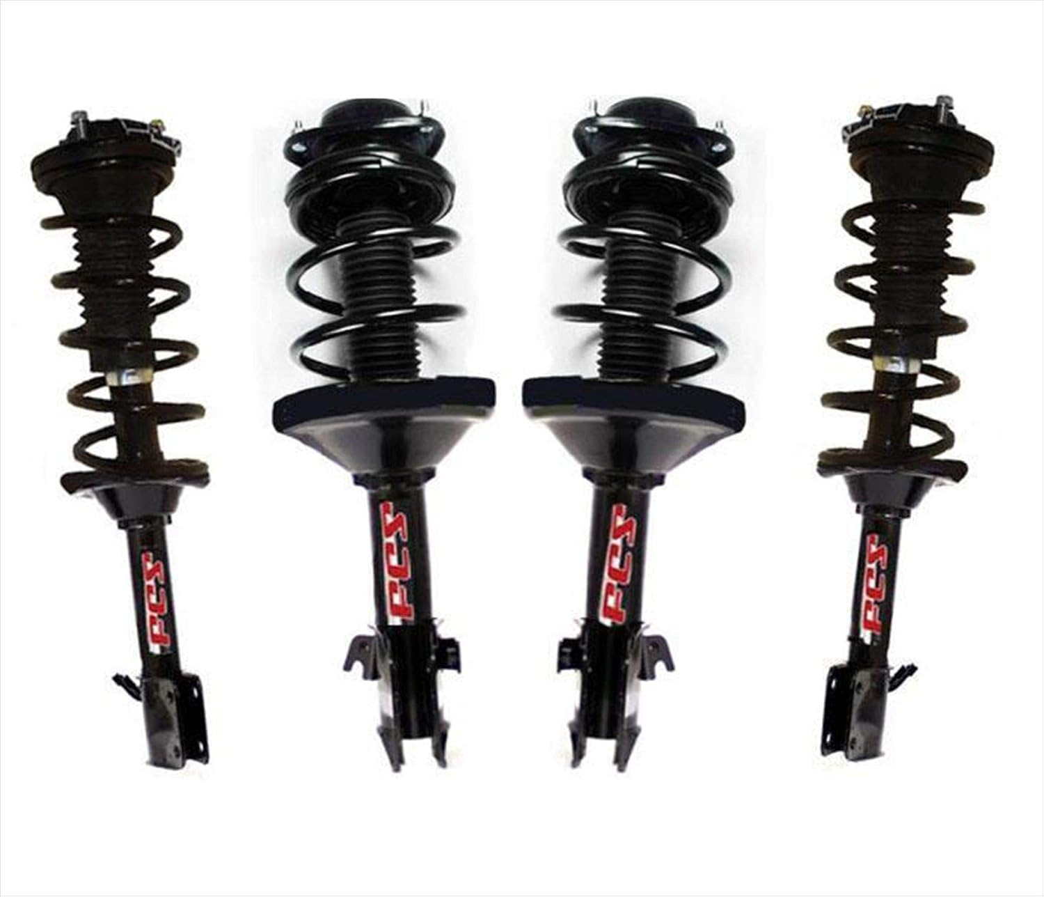 Front & Rear Complete Struts Assembly Replacement Part For