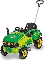 Calesita - TRACAMP VERDE - carrinho trator de guiar e pedalar
