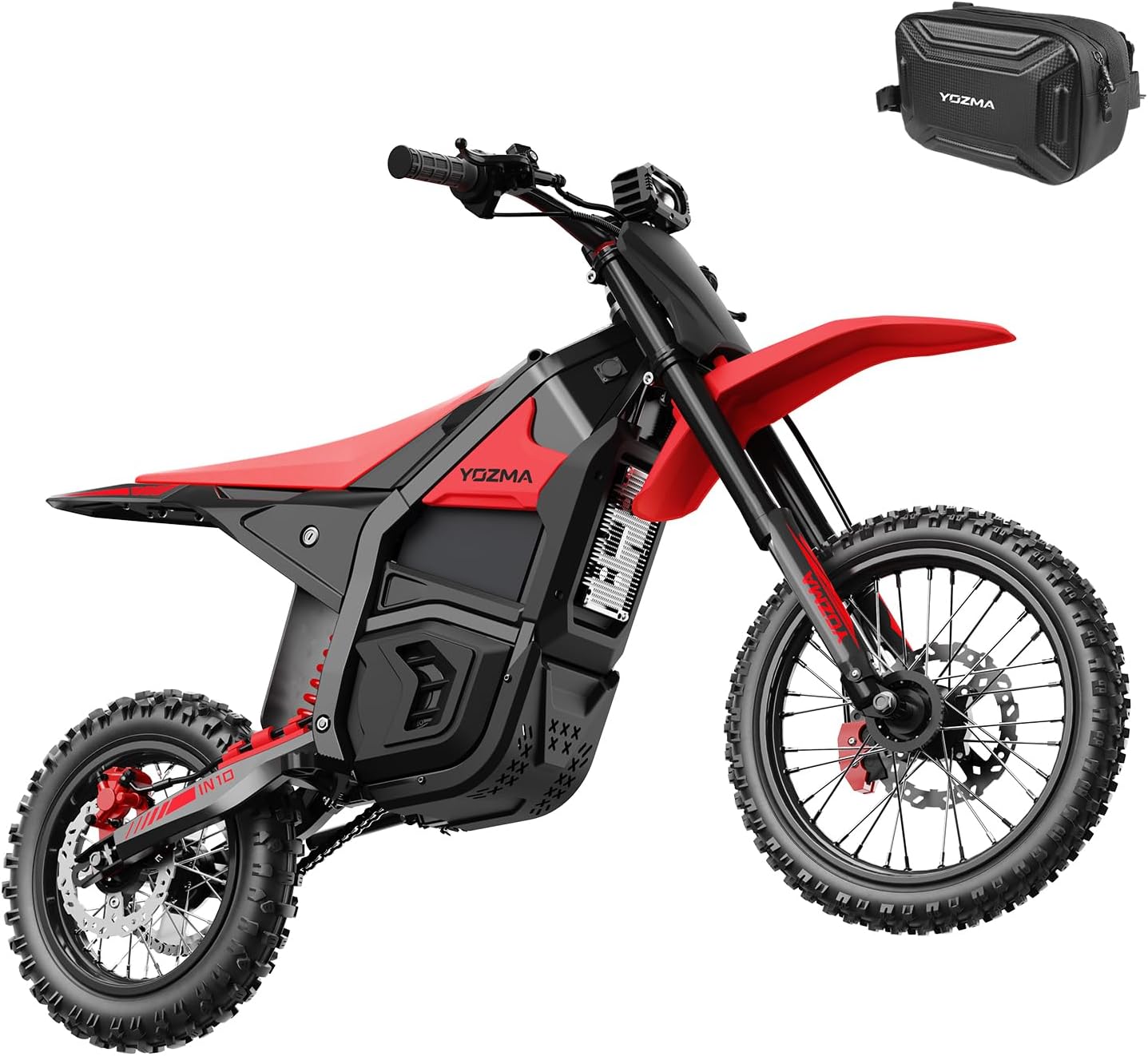 IN10 Electric Mini Dirt Bike for Teens Adults, 14/12 Fat Tire 2600W Electric-Motorcycle with 48V 23AH Battery Ebike 40MPH Hydraulic Brakes Mountain Off-Road EBike, Fit Age 13+ IN10 Electric Mini Dirt Bike for Teens Adults, 14/12 Fat Tire 2600W Electric-Motorcycle with 48V 23AH Battery Ebike 40MPH Hydraulic Brakes Mountain Off-Road EBike, Fit Age 13+