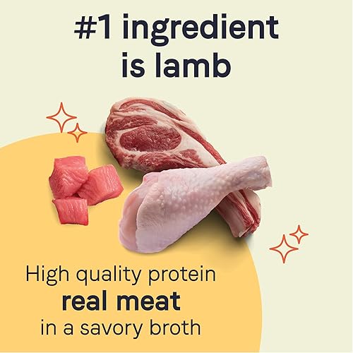 Miniatura 4 de Canidae Pure Limited Ingredient - Alimento húmedo prémium para perros, receta de cordero, pavo y pollo, 13 onzas (caja de 12), sin granos