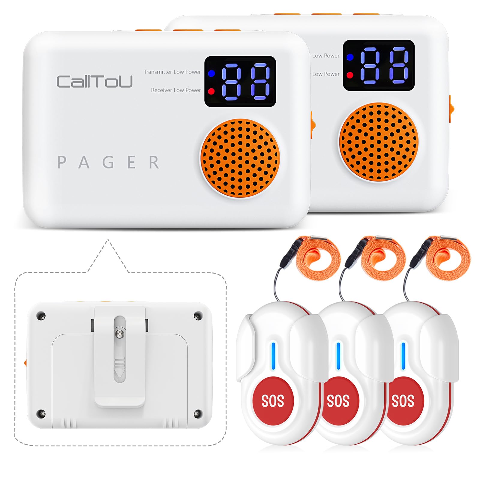 19 Low-Cost Medical Alerts for Seniors (Including Mobile) 12 CallToU Caregiver Pager (3 buttons + 2 receivers)