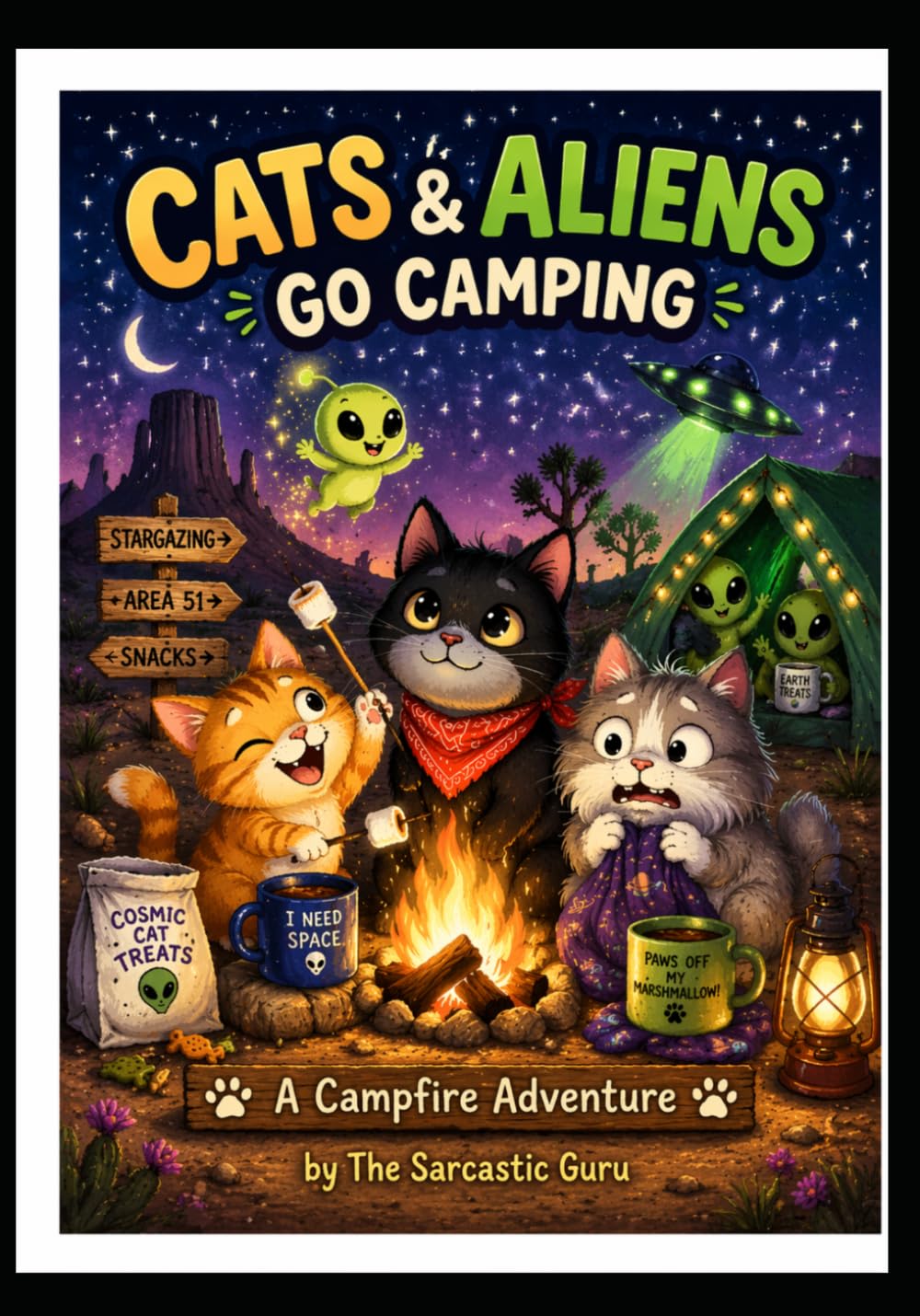 Cats & Aliens Go Camping: A Campfire Adventure