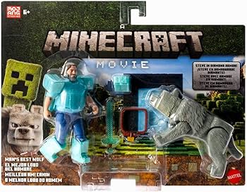 Amazon.co.jp: マインクラフト・ザ・ムービー マテル 4インチ