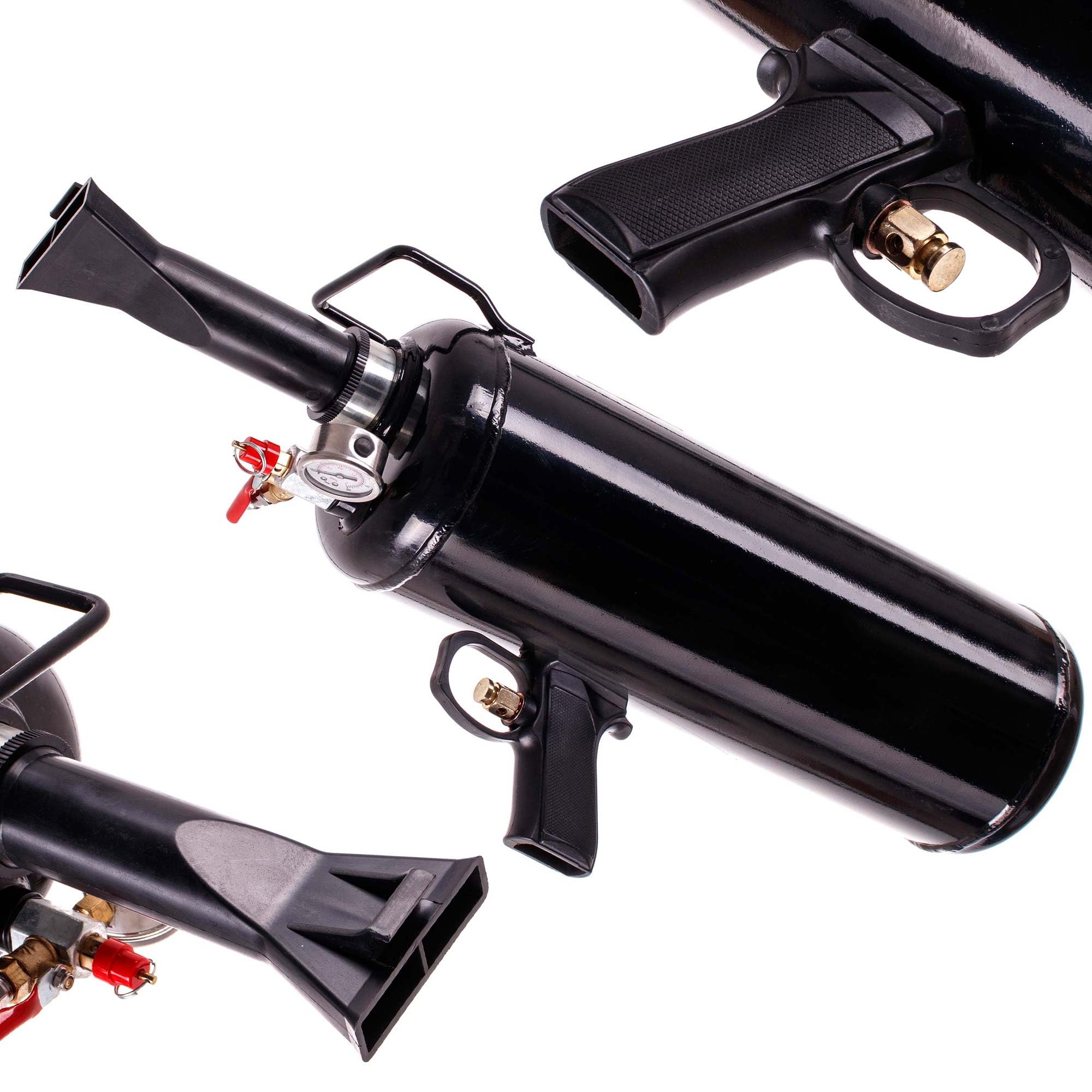 Napełniacz, opony, profesjonalny pistolet do pompowania opon, Booster 9 l, wypełniacz wstrząsów opon, airbooster, pistolet pneumatyczny, pomoc w napełnianiu, pistolet powietrzny z manometrem