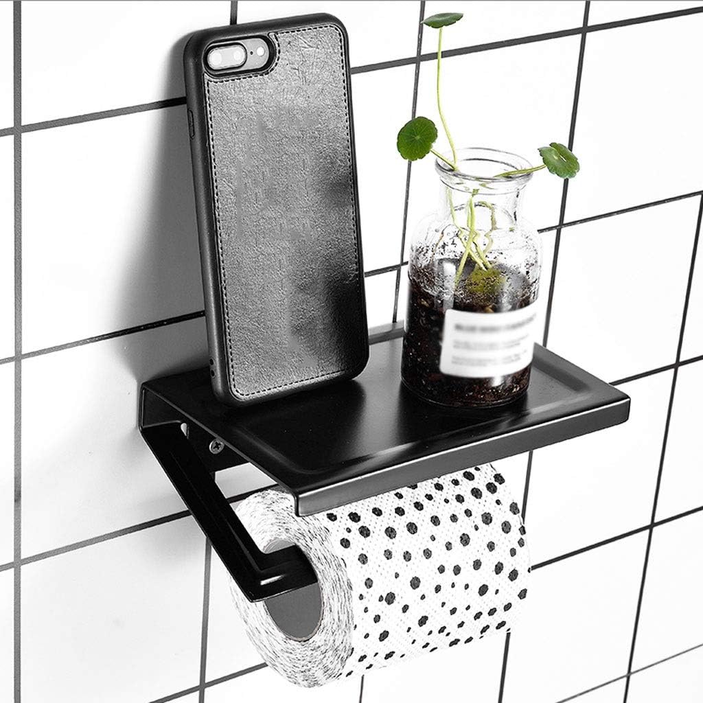 Zinc Alloy Antique Carved Mobile Phone Holder with Toilet Paper Holder