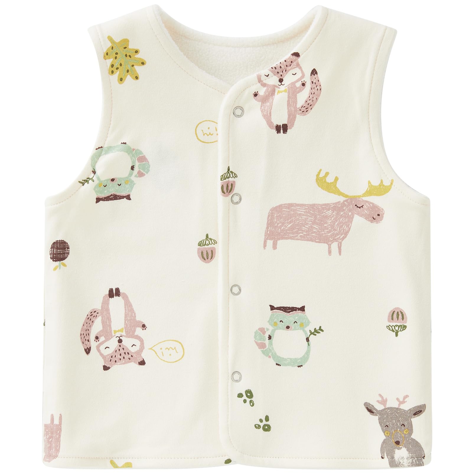 pureborn Baby Toddler Vest Boys Girls Waistcoat Sleeveless Jacket 3M-4T