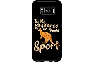 Galaxy S8 Kangaroo Tie Me Kangaroo Down Sport Case: Show Your Aussie Spirit