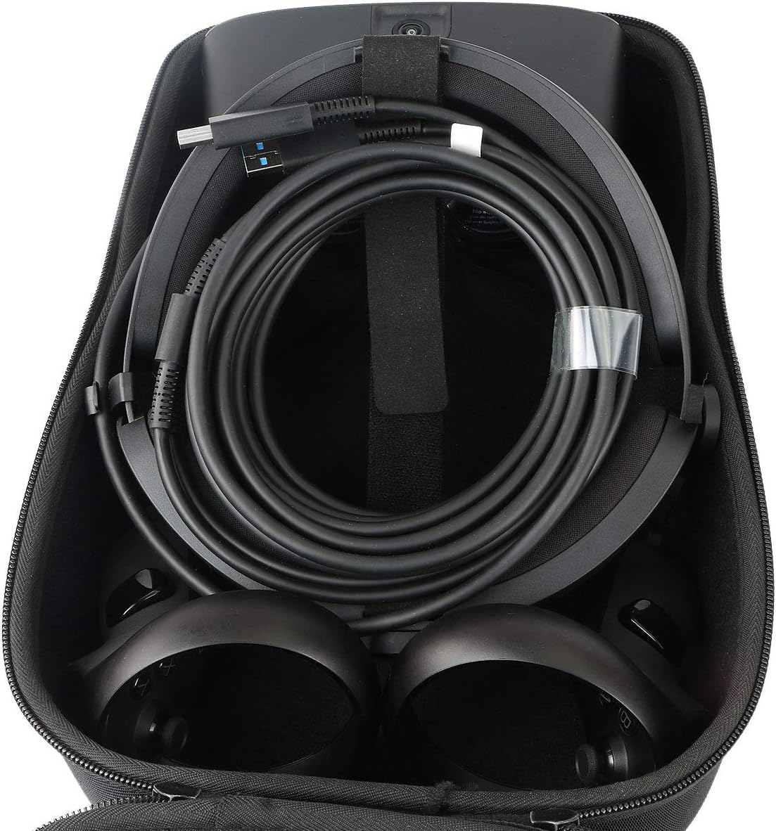 khanka Hard Travel Case Replacement for Oculus Rift S PC-Powered VR Gaming Headset