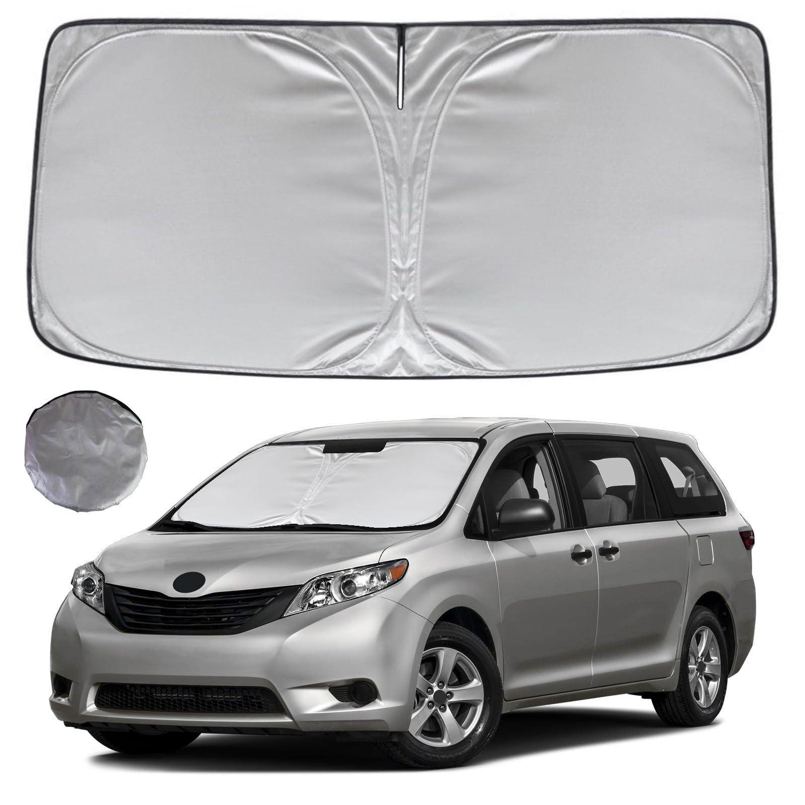 WeatherTech サンシェード シルバー トヨタ シエナ Amazon.co.jp
