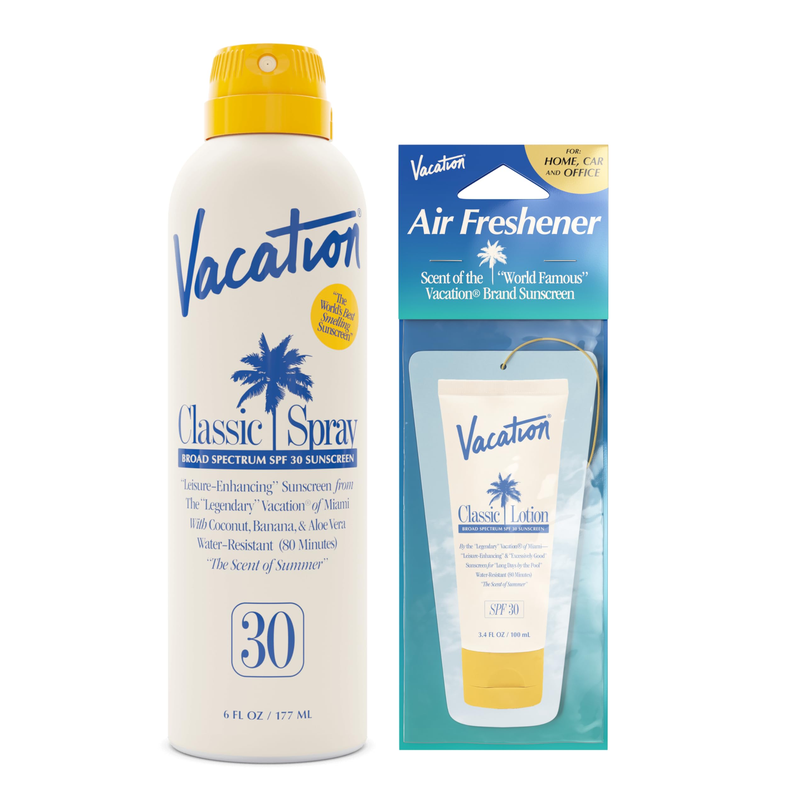 Vacation Classic Sunscreen Spray SPF 50, 156g (5.5oz) | Transparent on All Skin Tones - main product image