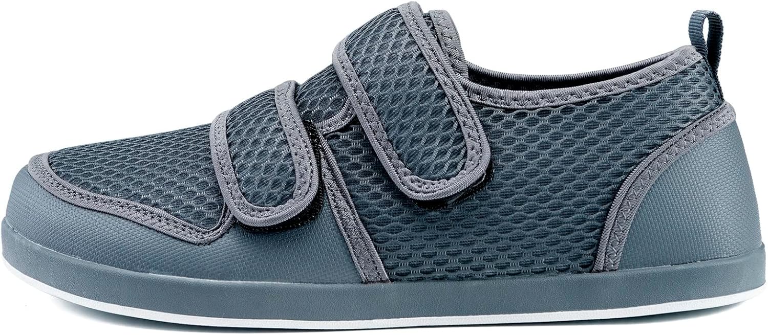 Scarpe Ortopediche Per Diabetici E Piedi Gonfi - Pantofole Regolabili Con Velcro | Ultra Leggere E Traspiranti - Foto 9