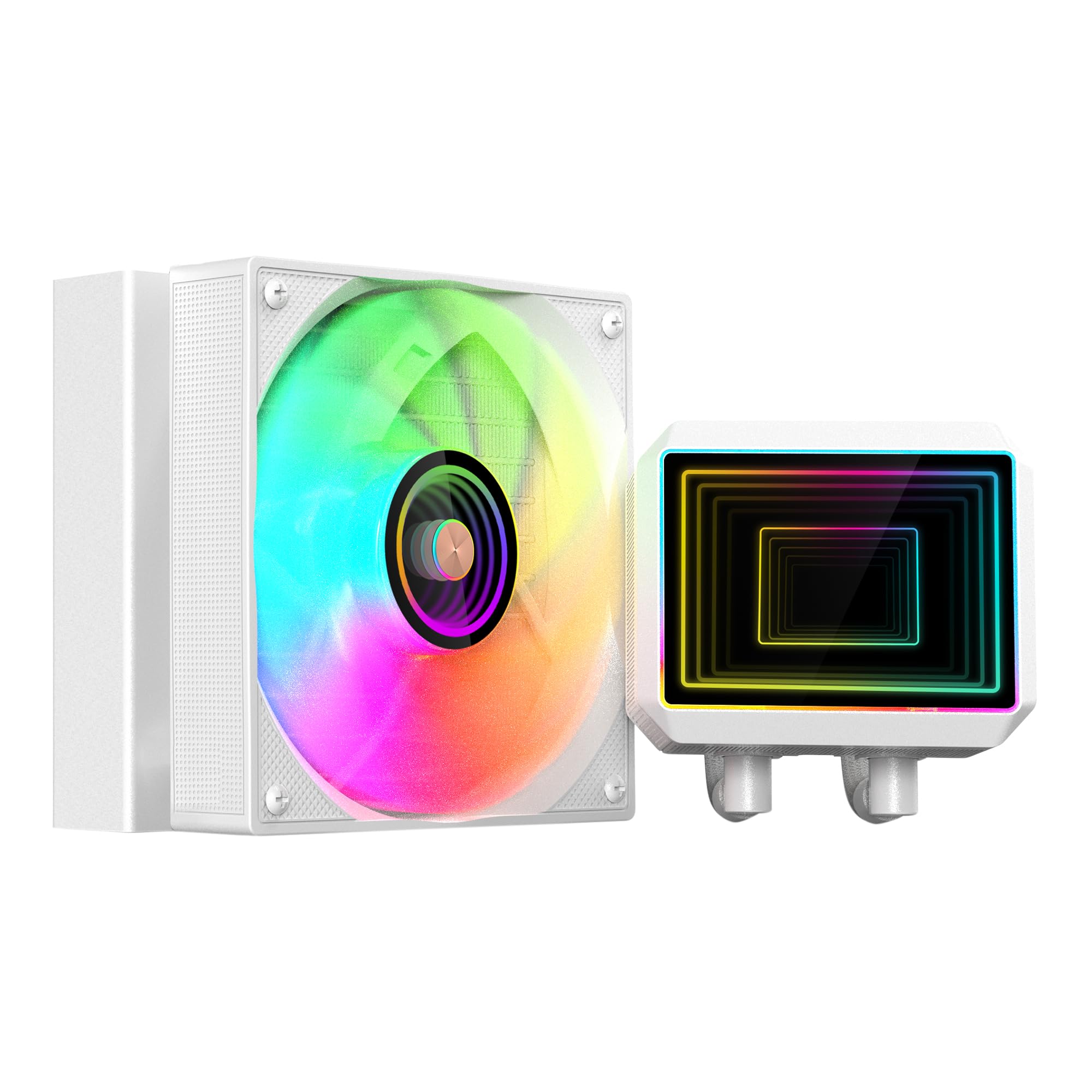 MARS GAMING MCPU-X5ARGB, Disipador CPU 280W TDP, 5x Heatpipes HCT Nueva Generación, Ventilador PWM SI Extreme-Silent ARGB 120mm, Núcleo de Cobre Hiperbalanceado, Compatibilidad Universal, Negro — view 67