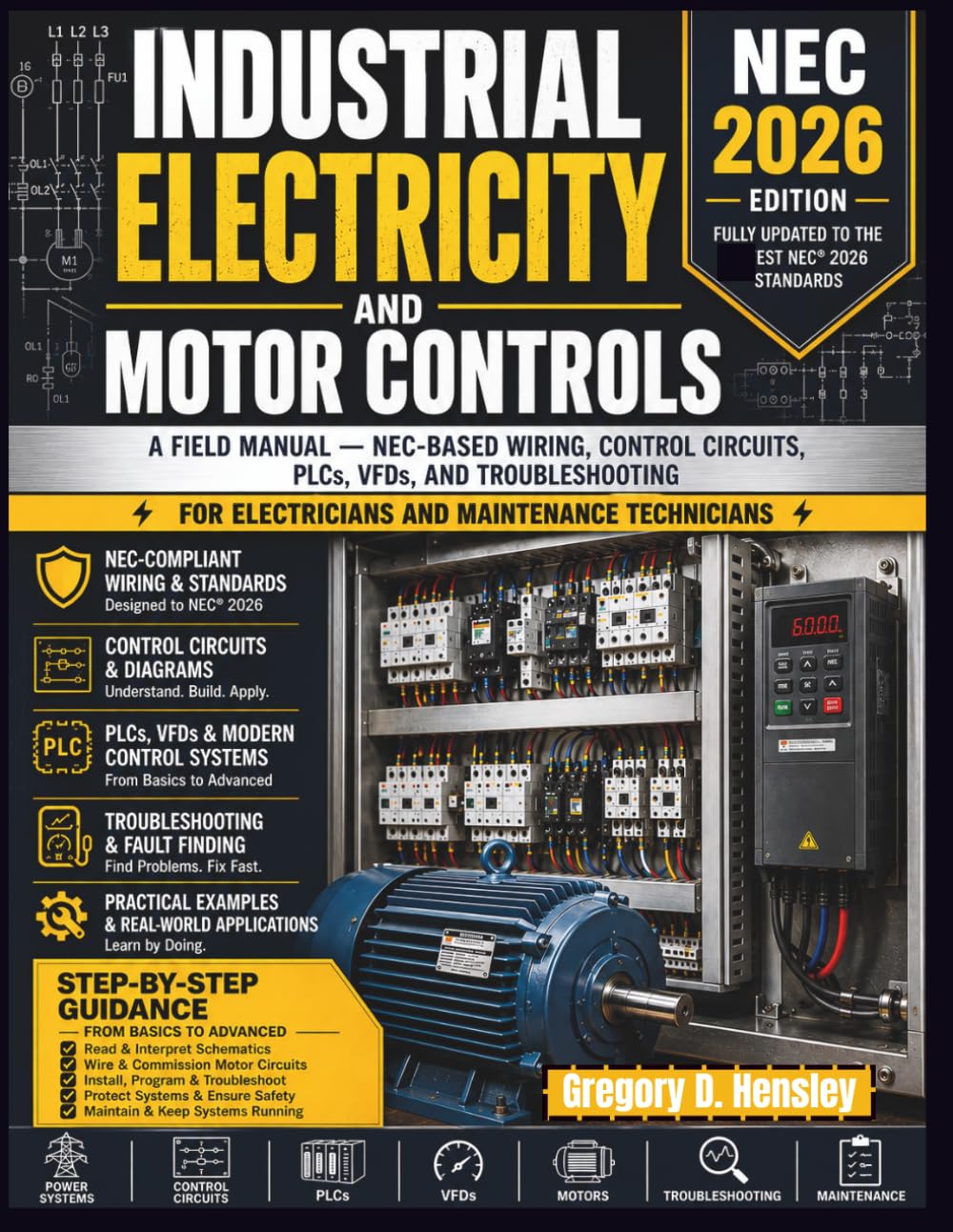 Industrial Electrical Controls Manual - NEC Wiring & Troubleshooting -1