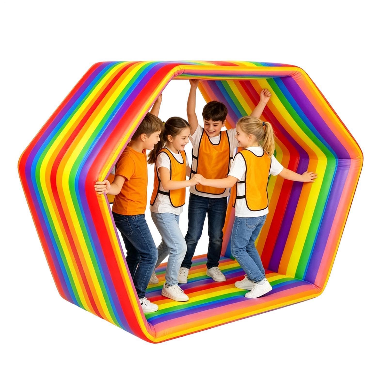 Giochi di Team Building | Tessuto Oxford 210D da esterno multigiocatore | Giochi Team Building Tappeto da Corsa | Per lezioni di ginnastica riunioni famiglia scuola primaria giornata all'aperto