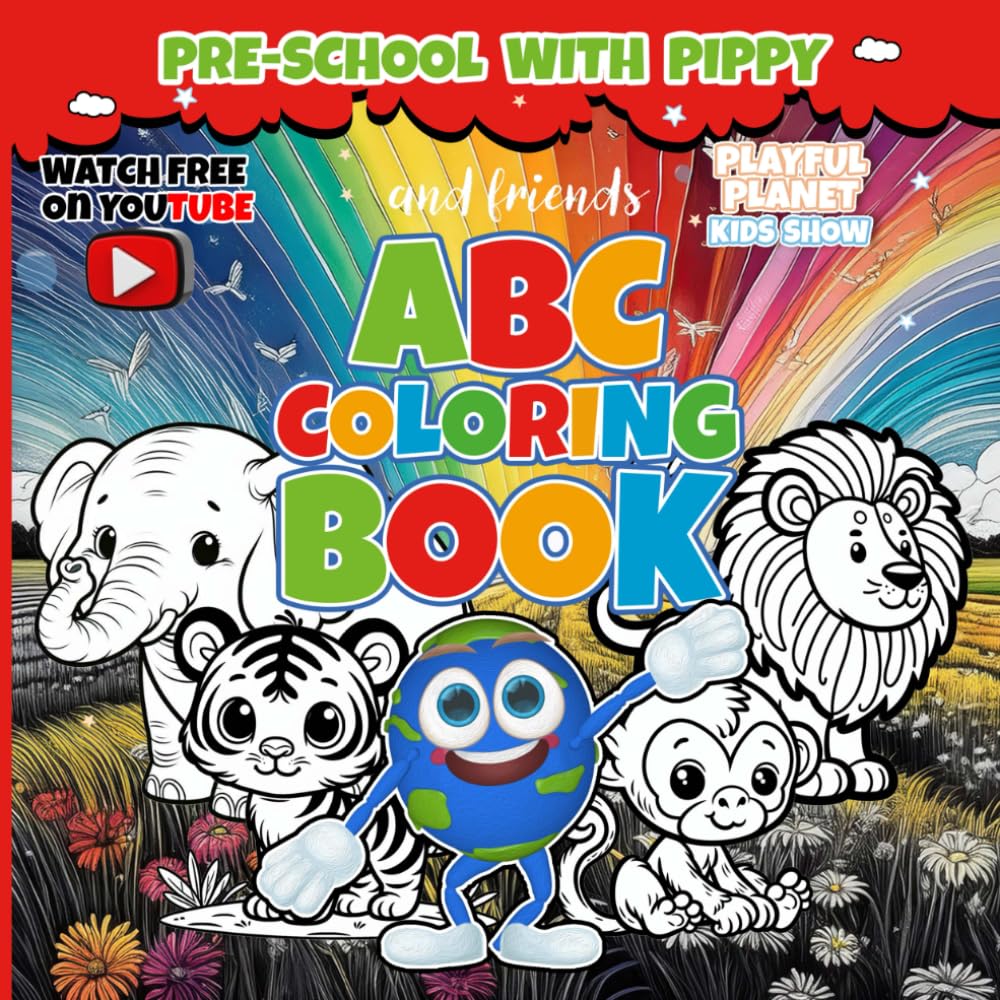 ABC Coloring Book (Preschool with Pippy and Friends)