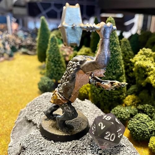 Miniatura 7 de Cave Troll 1 Minas miniatura pintadas de Moria Ogre Giant  El Señor de los Anillos  Juego de batalla de estrategia de la Tierra Media